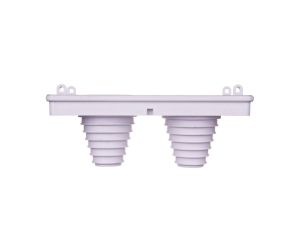 Płyta przepustowa 2 dla kabli 30-72 mm IP65 do ścianek 300mm Mi FP72 20001026