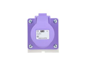 Gniazdo stałe 16A 3P 20-25V fioletowe IP44 163v