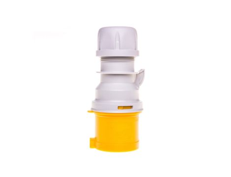 Wtyczka przenośna 32A 3P 110V żółta IP44 SHARK 023-4