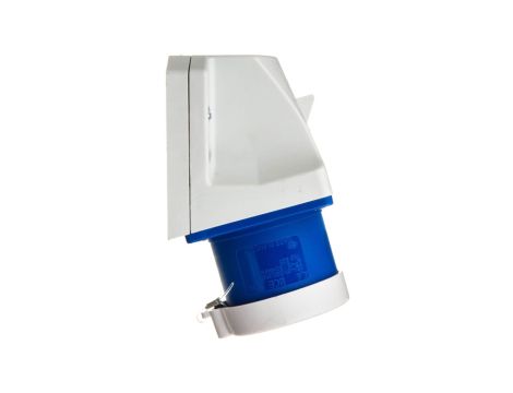 Wtyczka odbiornikowa z zatyczką 32A 3P 230V niebieska IP44 523-6t