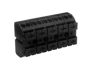 Blok zasilający 5-torowy czarny 862-505