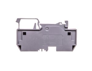 Złączka szynowa 2-przewodowa 10mm2 szara 284-901