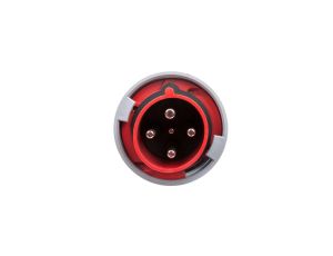 Wtyczka przenośna 63A 4P 400V czerwona IP67 POWER TWIST 034-6