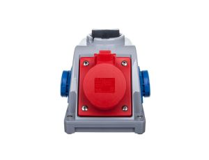 Gniazdo stałe z wyłącznikiem 0-1 16A 5P 400V + 2x 2P+Z 230V IP44 COMBO-POL 96061542W