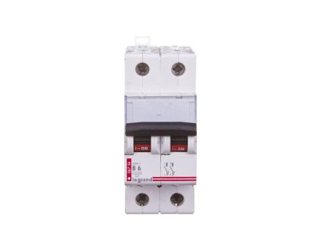 Wyłącznik nadprądowy 2P B 6A 10kA AC S312 TX3 404109