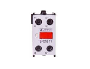 Zestyki pomocnicze 1Z+1R do styczników BF09...BF150, montaż czołowy BFX1011