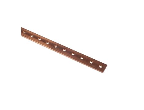 Szyna zbiorcza miedziana 4x18x990mm 037434