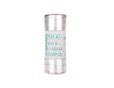 Wkładka bezpiecznikowa cylindryczna 22x58mm 125A aM 400V CH22P /z wybijakiem/ 006711054