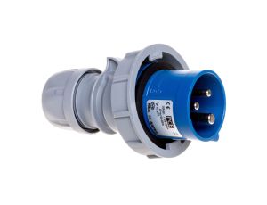 Wtyczka przenośna 16A 3P 230V niebieska IP67 TURBO SHARK 0132-6TTv