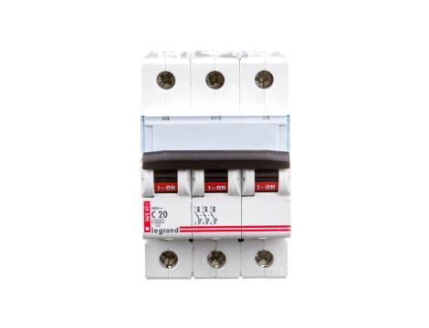 Wyłącznik nadprądowy 3P C 20A 10kA AC S313 TX3 404223