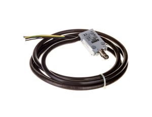 Wyłącznik krańcowy trzpień wciskany z rolką, rolka metalowa, obudowa metalowa, IP67, z przewodem 2 m, 1R 1Z migowe KPB2S11