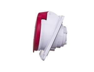 Gniazdo tablicowe 5P 16A 400V czerwone IP44 PKF16F435