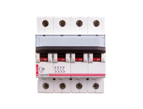 Wyłącznik nadprądowy 4P C 20A 10kA AC S314 TX3 404257