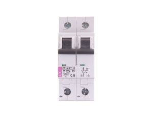Wyłącznik nadprądowy 2P C 25A 6kA DC ETIMAT10 002138718