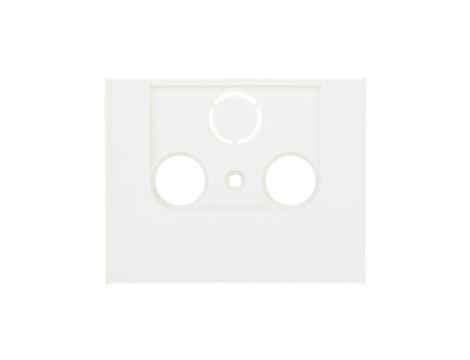 Berker K.1 Element centralny do gniazda antenowego 2- i 3-wyjściowego śnieżnobiały 12017019