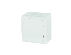 Hermes2 Łącznik 1-biegunowy biały IP44 LNT-1 1001-00