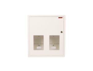 Szafka licznikowa podtynkowa 2-licznikowa 1-fazowe 12 modułów IP30 RW-1-2L-12 Z/O