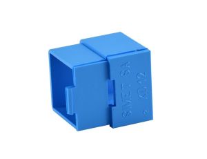 Króciec dystansowy 22x22mm do puszek szeregowych niebieski KD12 37088003 /50szt./