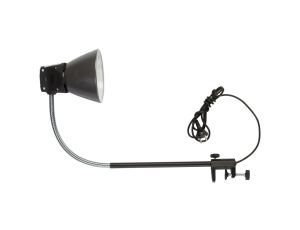 Oprawa biurkowa ON-1/1-BL CZARNA wersja z imadełkiem, reflektor czarny 0149005