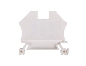 Złączka szynowa 2-przewodowa 4mm2 biała EURO 43409WT