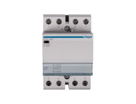 Stycznik modułowy 63A 4Z 0R 230V AC ESC463
