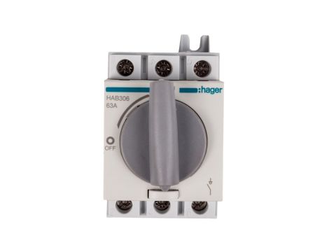 Rozłącznik izolacyjny 3P 63A HAB306