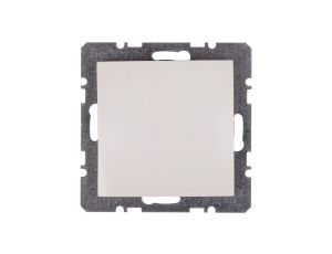 Berker/B.Kwadrat Zaślepka z elementem centralnym śnieżnobiała S.1/B.3/B.7 Glas 10098989