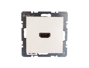 Berker/B.Kwadrat Gniazdo HDMI kremowe połysk S.1 3315428982