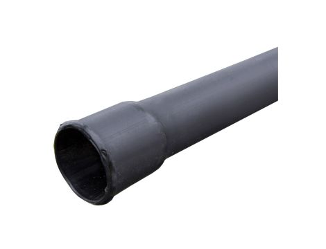 Rura osłonowa gładka kielichowa czarna 50mm UV 50X4 /3m/