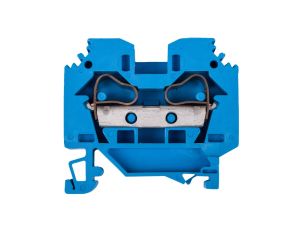 Złączka szynowa 2-przewodowa 10mm2 niebieska 284-104