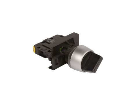 Przełącznik 2 położeniowy pokrętło 22mm czarny 1Z bez samopowrotu ST22-P.CZ-10.