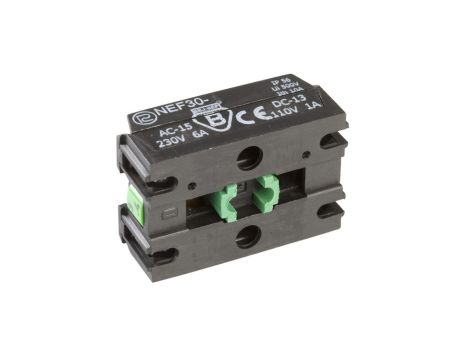 Styk pomocniczy 2Z EF30-2X W0-ŁEF-2X+WKRĘTY