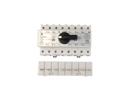 Przełącznik sieć-agregat 80A 3P+N (biegun N nierozłączalny) PRZK-3080NW02