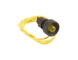 Lampka sygnalizacyjna 10mm żółta 230V AC KLP 10Y/230V 84510004