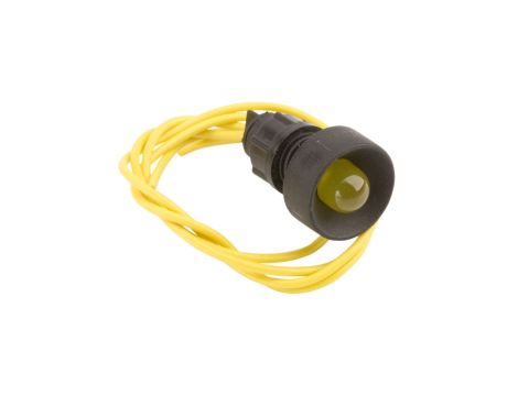 Lampka sygnalizacyjna 10mm żółta 230V AC KLP 10Y/230V 84510004