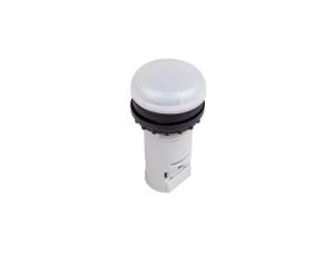 Lampka sygnalizacyjna 22mm biała do żarówek z trzonkiem BA M22-LC-W 216907