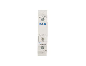 Lampka modułowa 1-fazowa biała 110-240V AC/DC Z-EL/WH230 107494