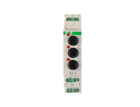 Gniazdo bezpiecznikowe cylindryczne 3P 5x20mm BZ-3