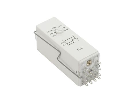 Przekaźnik czasowy 4P 6A 1sek-100h 230V AC opóźnione załączenie T-R4E-2014-23-5230 854016
