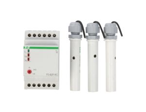 Przekaźnik kontroli poziomu cieczy 16A 2P 1-100kOhm z regulacją czułości PZ-829RC