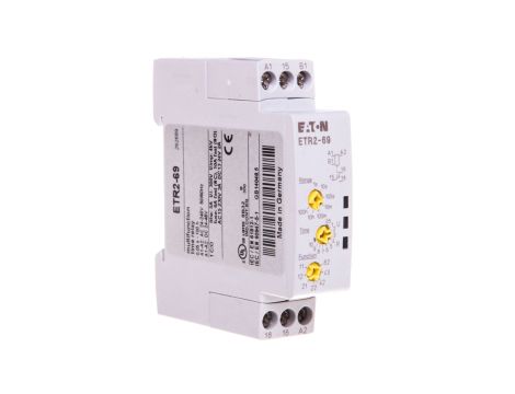 Przekaźnik czasowy 1P 3A 0,05sek-100h 24–240V AC, 24–48V DC wielofunkcyjny ETR2-69 262689