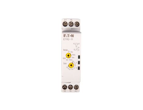 Przekaźnik czasowy 1P 3A 0,05sek-100h 24–240V AC, 24–48V DC opoźnione załączenie ETR2-11 262684
