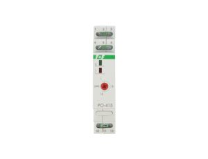 Przekaźnik czasowy 1P 10A 1-15min 230V AC opóźnione odpadanie PO-415 230V