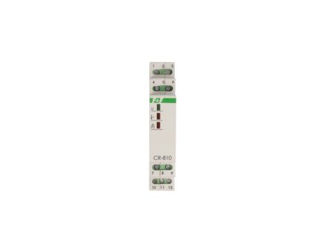 Przekaźnik kontroli temperatury rezystancyjny 1Z 24V AC/DC 230V AC CR-810DUO
