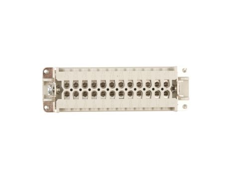 Wkład złącza 24P+PE żeński 16A 500V EPIC H-BE 24 BS 10197000
