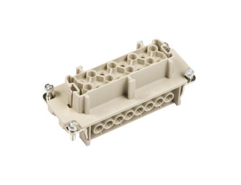 Wkład złącza 16P+PE żeński 16A 500V EPIC H-BE 16 BS DR 10195000