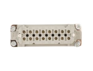 Wkład złącza 16P+PE żeński 16A 250V EPIC H-A 16 BS 17-32 DR PH1 10541000