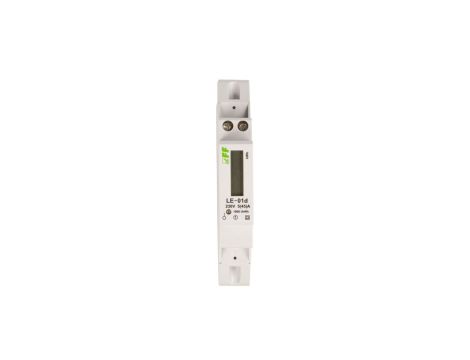 Licznik energii elektrycznej zgodność z MID 1-fazowy 5/45A 230V z wyświetlaczem LCD LE-01D