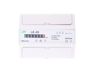 Licznik energii elektrycznej 3-fazowy 100A 230/400V z wyświetlaczem bębenkowym LE-03