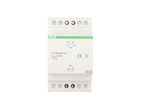 Zasilacz impulsowy 100-265VAC/12VDC 30W 2,5A ZI-22